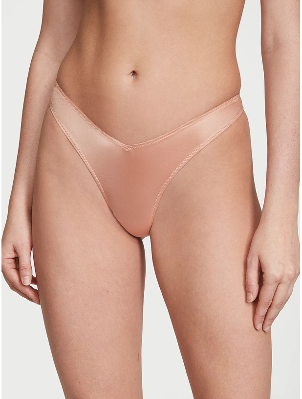 Трусики Стринги Victoria's Secret Very Sexy Strappy Back High-Leg Thong Panty_3
