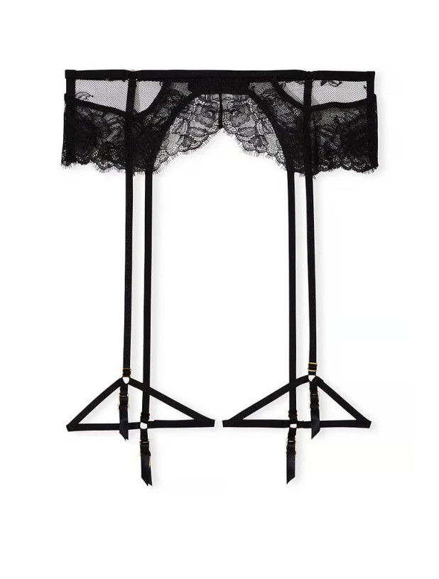 Мереживний Пояс Для Панчіх Victoria's Secret Very Sexy Lace Garter Belt_3