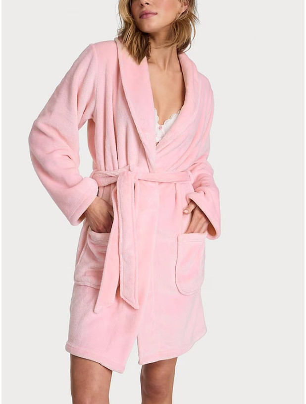Халат Victoria's Secret Short Cozy Robe_5
