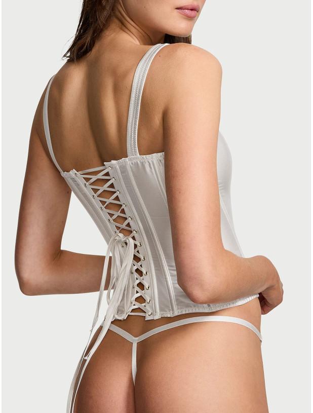 Набір Корсет і Трусики Victoria's Secret Very Sexy Classic Silk Corset Set_2