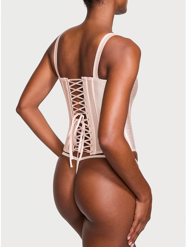 Набір Корсет і Трусики Victoria's Secret Very Sexy Classic Silk Corset Set_2