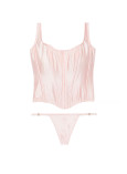 Набір Корсет і Трусики Victoria's Secret Very Sexy Classic Silk Corset Set_3