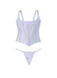 Набір Корсет і Трусики Victoria's Secret Very Sexy Classic Silk Corset Set_3