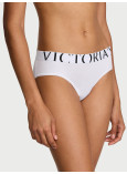 Бавовняні Трусики Хіпхагер Victoria's Secret Logo Cotton Hiphugger Panty_1