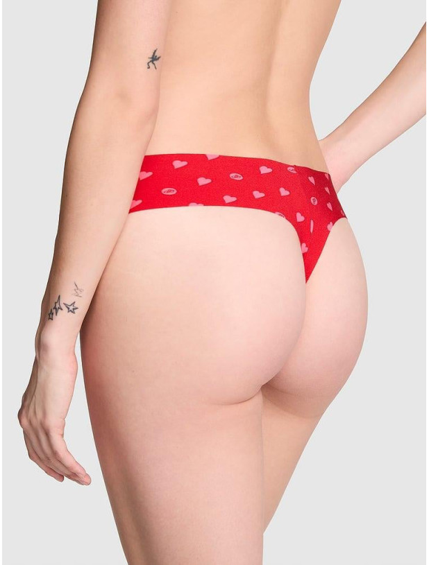 Безшовні Трусики Стрінги Victoria's Secret PINK No-show Thong Panty_2