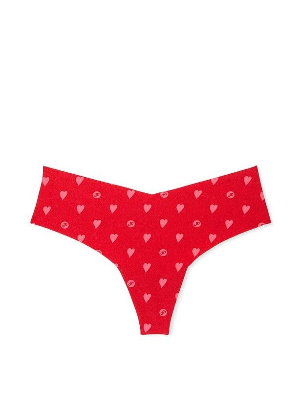 Безшовні Трусики Стрінги Victoria's Secret PINK No-show Thong Panty_3