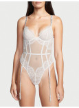 Боди Тедди со Стразами Victoria's Secret Very Sexy Demi Teddy with Shine Straps & Garters_1