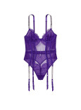 Боді Тедді зі Стразами Victoria's Secret Very Sexy Demi Teddy with Shine Straps & Garters_5