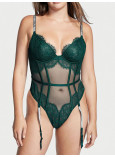 Боді Тедді зі Стразами Victoria's Secret Very Sexy Demi Teddy with Shine Straps & Garters_3