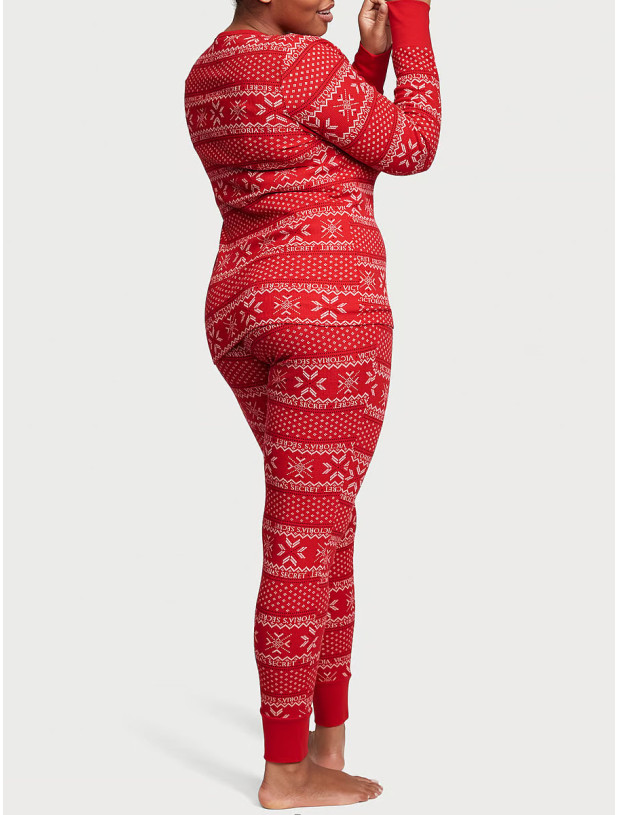 Піжама Victoria's Secret Thermal Long Pajama Set_4