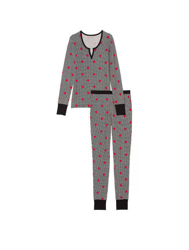 Піжама Victoria's Secret Thermal Long Pajama Set_3