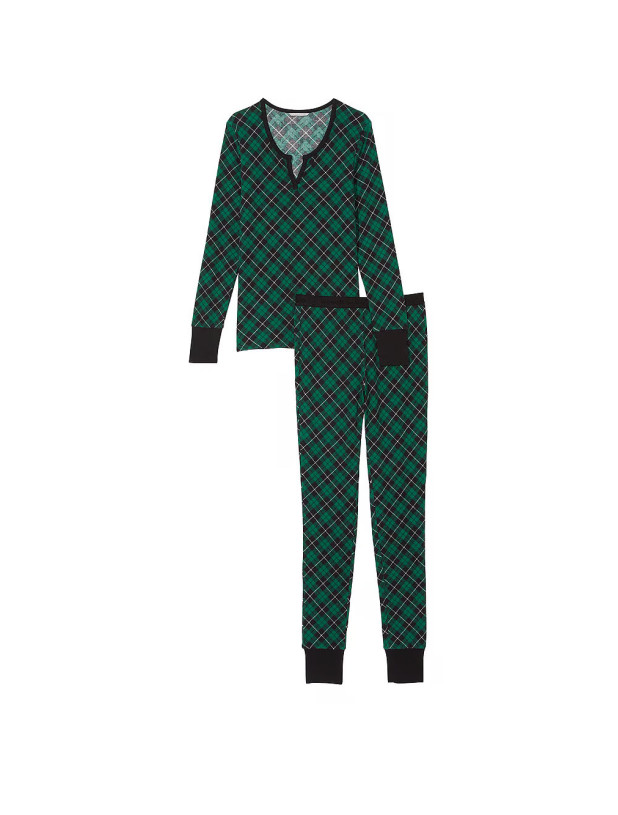 Піжама Victoria's Secret Thermal Long Pajama Set_3