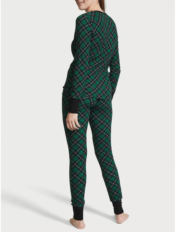 Піжама Victoria's Secret Thermal Long Pajama Set_2
