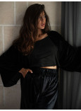 Піжама Оксамитовий Набір 3-в-1 Victoria's Secret Velvet 3-Piece Set_2