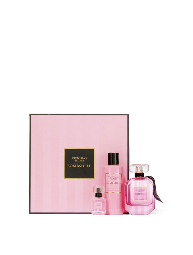 Подарочный Парфюмированный Набор Victoria's Secret Bombshell Luxe Fragrance Set_4