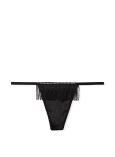 Комплект Білизни Victoria's Secret Very Sexy Fringe Open Quarter Cup Bra & Fringe V-string Panty_8