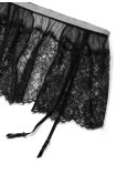 Пояс-юбка для Чулок со Cтразами Victoria's Secret Very Sexy Shine Lace Skirt with Garters_6