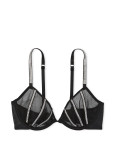 Бюстгальтер зі Стразами Victoria's Secret Very Sexy Sheer Shine Low-Cut Demi Bra_3