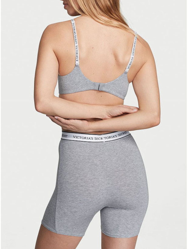 Бавовняні Трусики Шортики Victoria's Secret Logo Cotton Boxer Brief_2