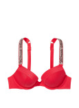 Купальник зі Стразами Victoria's Secret Shine Strap Sexy Tee Push-Up Bikini Top & Shine Strap Brazilian Bikini Bottom_2