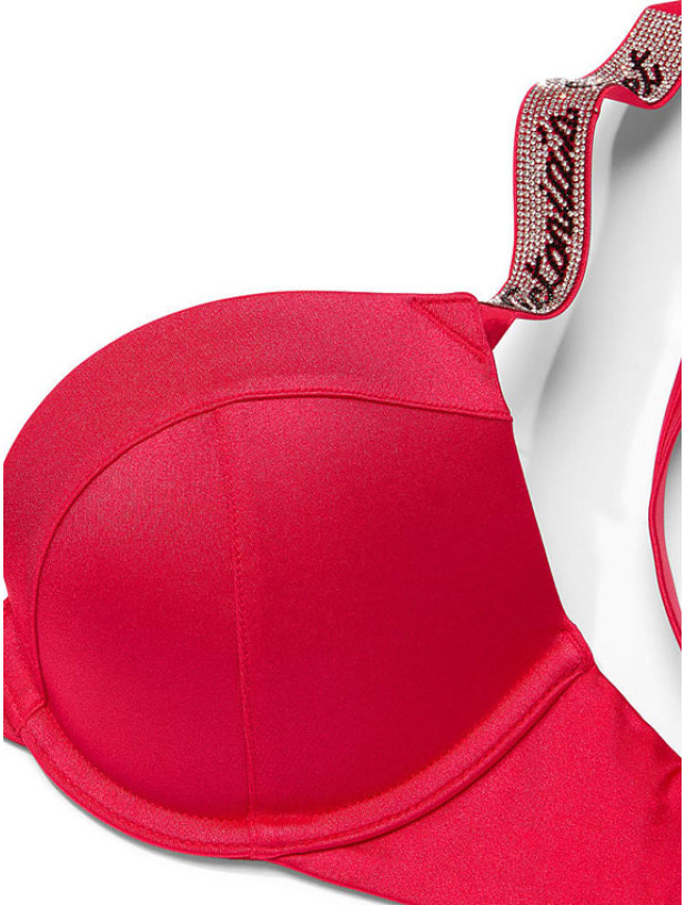 Купальник зі Стразами Victoria's Secret Shine Strap Sexy Tee Push-Up Bikini Top & Shine Strap Brazilian Bikini Bottom_3