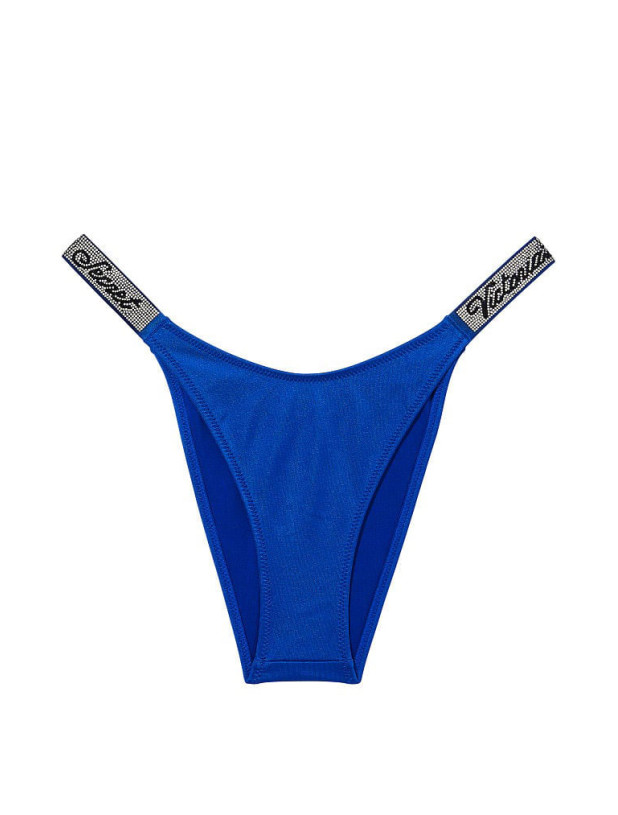 Купальник зі Стразами Victoria's Secret Shine Strap Sexy Tee Push-Up Bikini Top & Shine Strap Brazilian Bikini Bottom_6