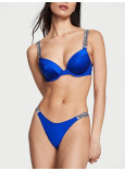 Купальник зі Стразами Victoria's Secret Shine Strap Sexy Tee Push-Up Bikini Top & Shine Strap Brazilian Bikini Bottom_1