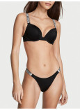 Купальник со Стразами Victoria's Secret Shine Strap Sexy Tee Push-Up Bikini Top & Bikini Brazilian Shine Strap_1