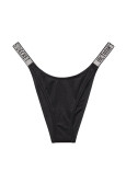 Купальник со Стразами Victoria's Secret Shine Strap Sexy Tee Push-Up Bikini Top & Bikini Brazilian Shine Strap_5