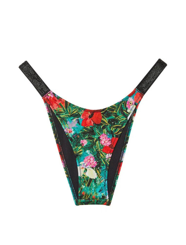 Купальник Пуш-ап со Стразами Victoria's Secret Shine Strap Sexy Tee Push-Up Bikini Top & Bikini Bottom Brazilian Shine Strap_6