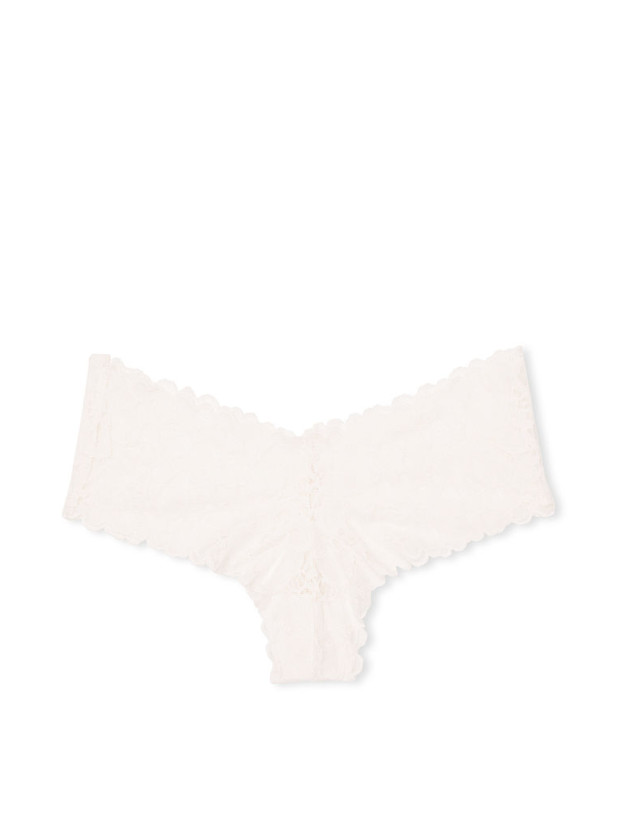 Трусики Стринги Кружевные Victoria's Secret The Lacie High-Leg Thong Panty_3