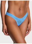 Трусики Стринги Кружевные Victoria's Secret The Lacie Lace Ultra-Mini Scoop Thong Panty_1