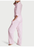 Бавовняна Піжама Victoria's Secret Cotton Long Pajama Set_2