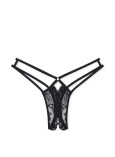 Трусики Victoria's Secret Very Sexy Strappy Lace Crotchless Thong Panty_1