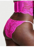 Трусики Чикини со Стразами Victoria's Secret Very Sexy Micro Lace Shine Strap Cheekini Panty_3