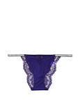 Трусики Чікіні зі Стразами Victoria's Secret Very Sexy Micro Lace Shine Strap Cheekini Panty_2