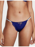 Трусики Чікіні зі Стразами Victoria's Secret Very Sexy Micro Lace Shine Strap Cheekini Panty_3