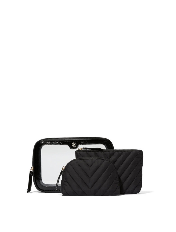 Набор Косметичек 3-в-1 Victoria's Secret 3-Piece Makeup Bag_2