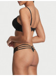 Комплект Білизни Victoria's Secret Very Sexy Fishnet Lace Unlined Low-Cut Demi Bra & Very Sexy Lace-Trim Thong Panty_7