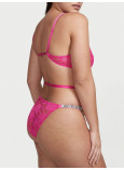 Боді Тедді Victoria's Secret Very Sexy Unlined Lace Shine Strap Crotchless Teddy_3