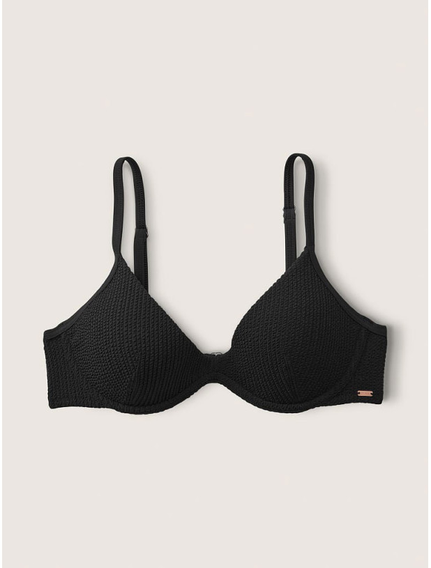 Купальник Victoria's Secret PINK Crinkle Push-Up Bikini Top & Crinkle High-Waist Cheeky Bikini Bottom_3