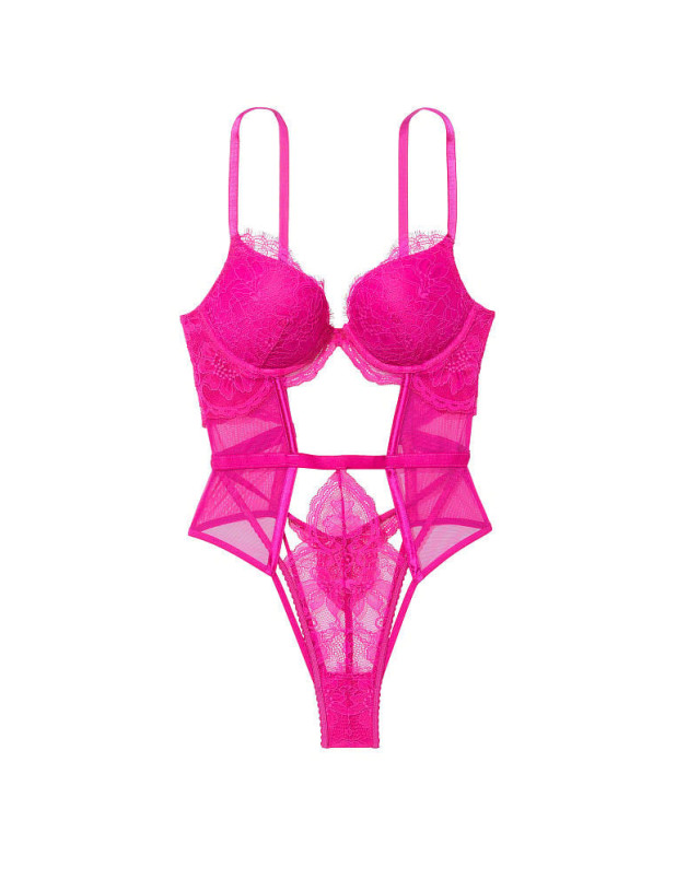 Боді Тедді Victoria's Secret Very Sexy Push-Up Cutout Lace Teddy_3