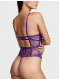 Боді Тедді Victoria's Secret Very Sexy Bombshell Fishnet Floral Teddy_4