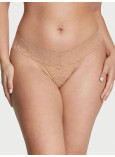Трусики Стрінги Мереживні Victoria's Secret The Lacie Lace Thong Panty_2