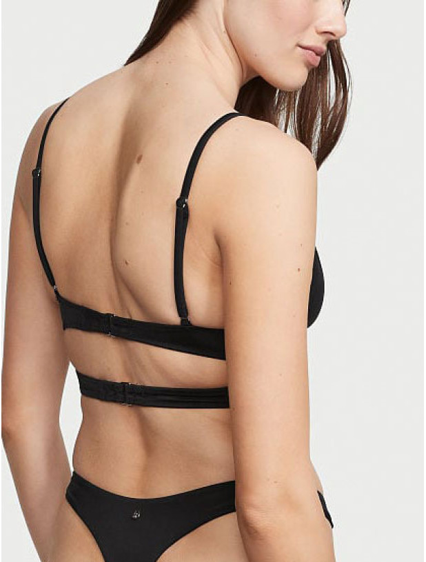 Купальник Victoria’s Secret Swim Mix-and-Match Longline Triangle Bikini Top & Mix-and-Match Thong Bikini Bottom_3