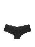 Бавовняні Трусики Чікі Victoria's Secret Lace Waist Cotton Cheeky Panty_3