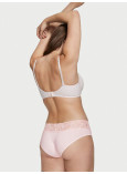 Бавовняні Трусики Хіпхагер з Мереживом Victoria's Secret Lace Waist Cotton Hiphugger Panty_3