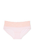 Бавовняні Трусики Хіпхагер з Мереживом Victoria's Secret Lace Waist Cotton Hiphugger Panty_4