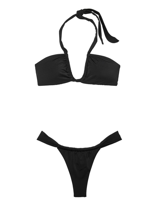 Купальник Victoria's Secret Swim Twist Multiway Halter Bikini Top & Twist Thong Bikini Bottom_5
