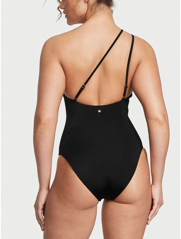Слитный Купальник Монокини Victoria's Secret Swim Cutout One-Shoulder One-Piece Swimsuit_2